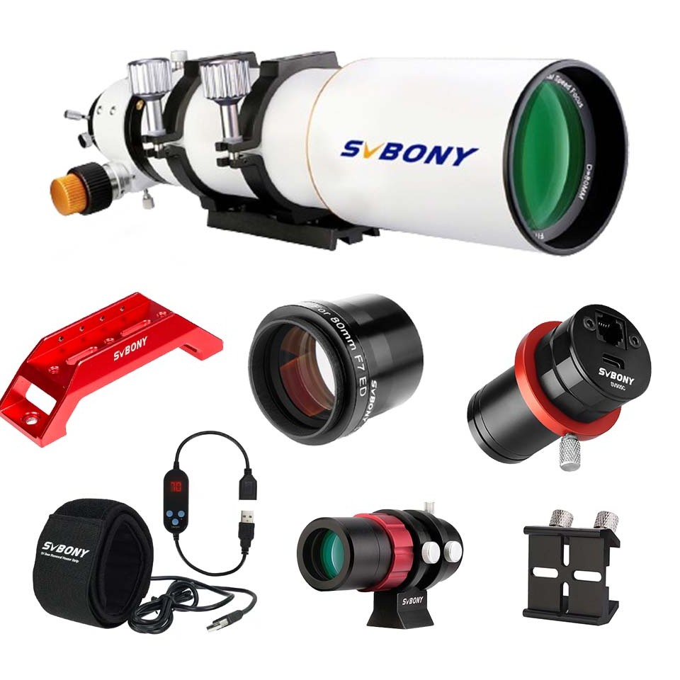 SV503 80/102 ED F7 Refractor Telescope Set for Deep Space Photography 004