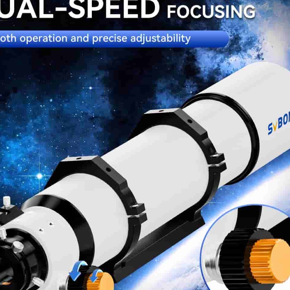 SV48P 102mm Achromatic Telescope Refractor with 2.5