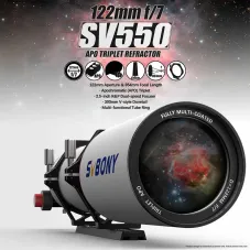 SVBONY SV550 APO Refractor Telescope Apochromatic Triplet 122mm F7 Telescope With Case Bag for Deep Sky Astrophotography