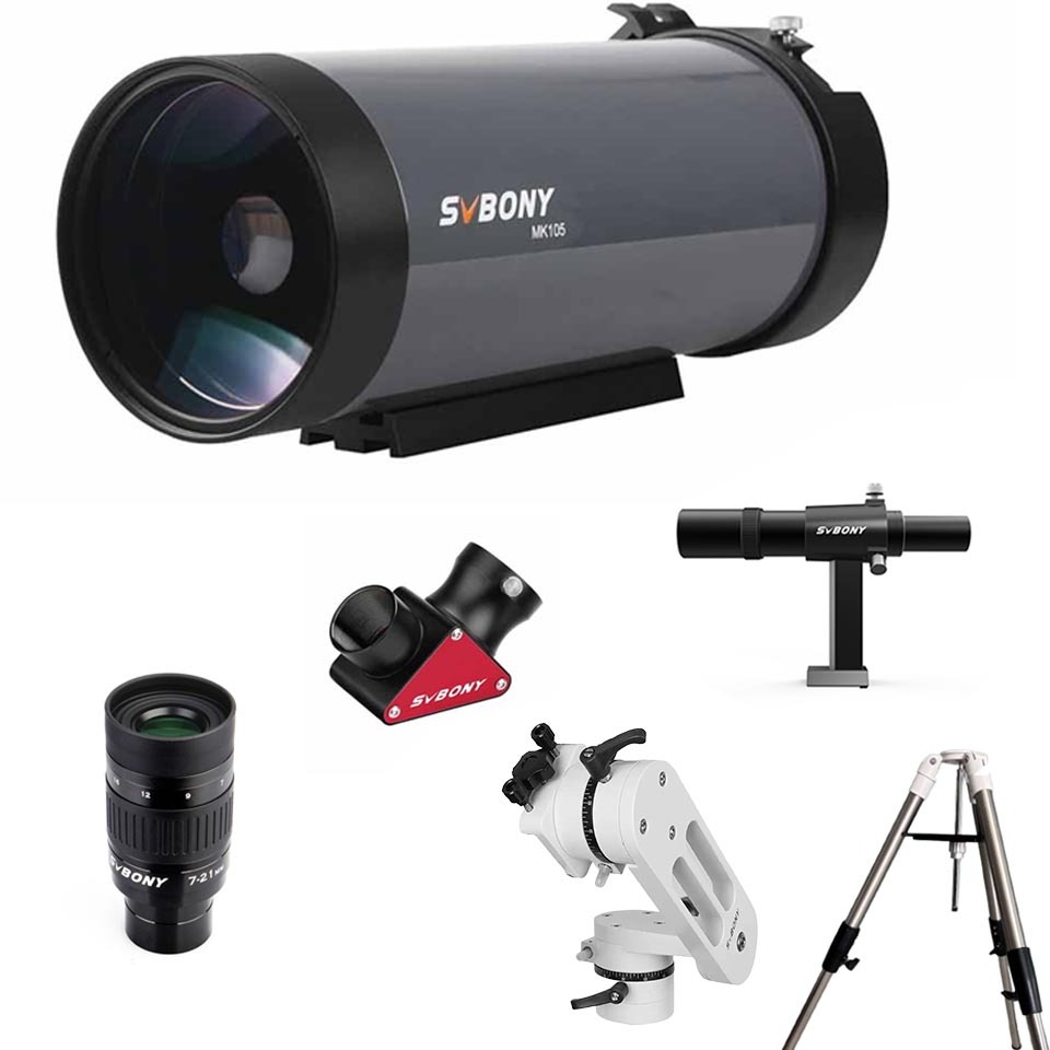 MK105 Portable Telescope Set for Planets Moon Observation