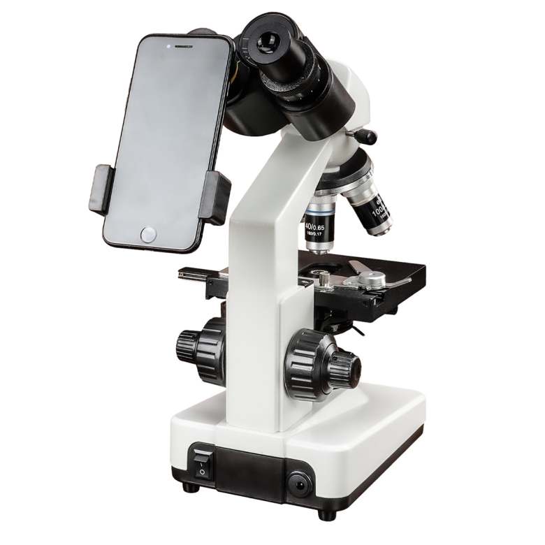 Svbony SM201 Binocular Microscope 40-2500x with Phone Adapter Lab