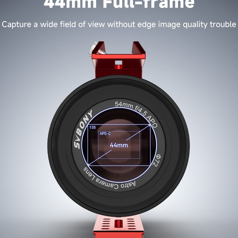 Astrograph Lens APO Petzval for Deep-Sky Photography SV555 | Svbony