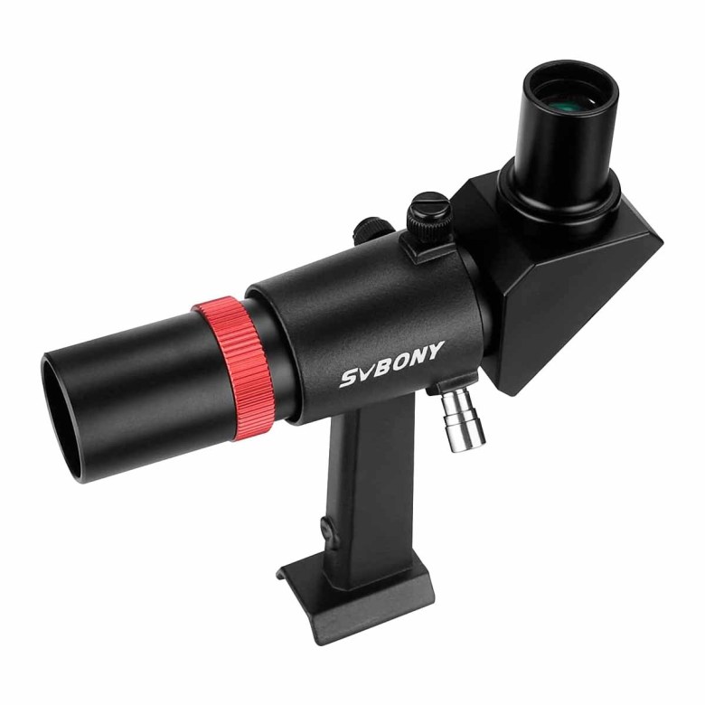 SVBONY SV182 6x30 Right-Angle Correct-Image Finder Scope with Bracket