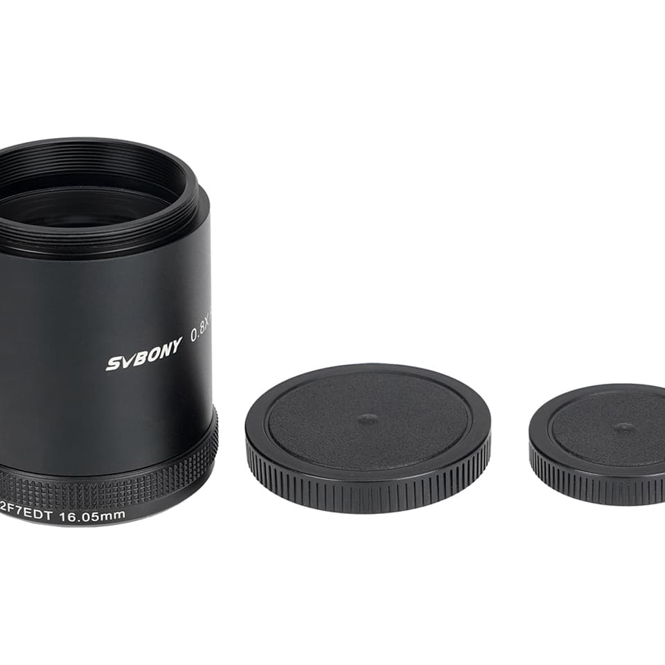 SV550 122 APO Telescope Refractor - SV209 0.8x Field Flattener Set for Astronomical Photography
