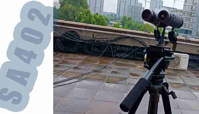 Can I put a 5 KG camera+scope on the SA402 tripod? YES!