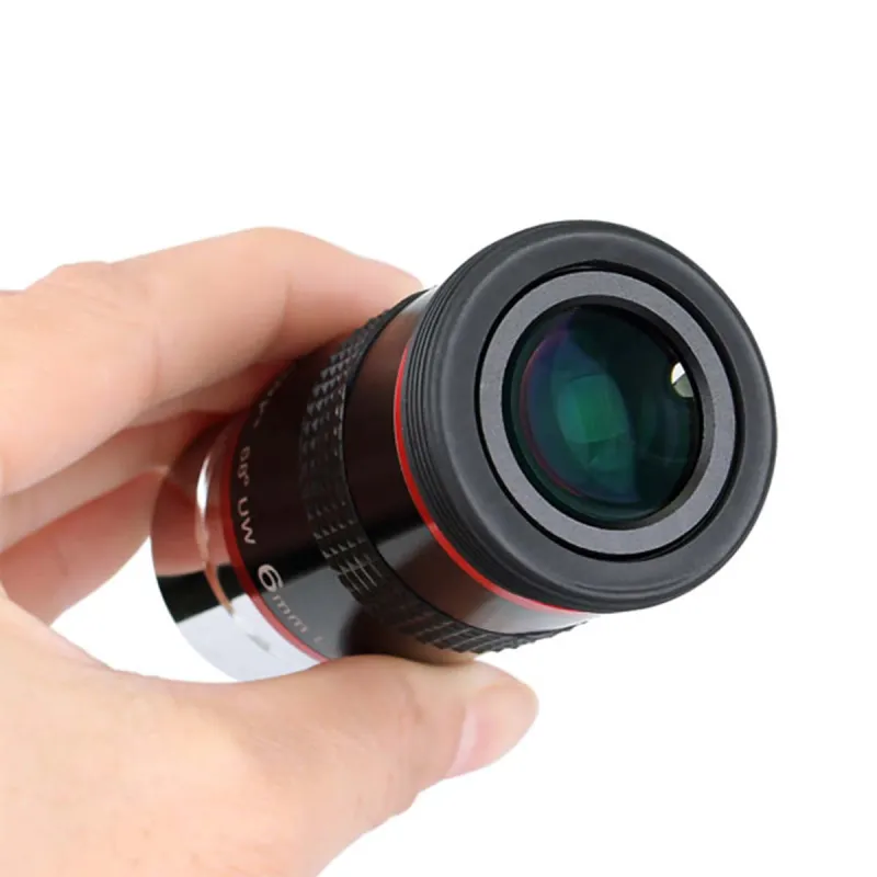 68 Degree Ultra Wide Angle Eyepiece Set 1.25'' 6mm/9mm/15mm/20mm for Telescope