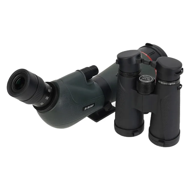 Svbony SV406P 80ED Spotting Scope with SV202 ED Binocular Birding Kit