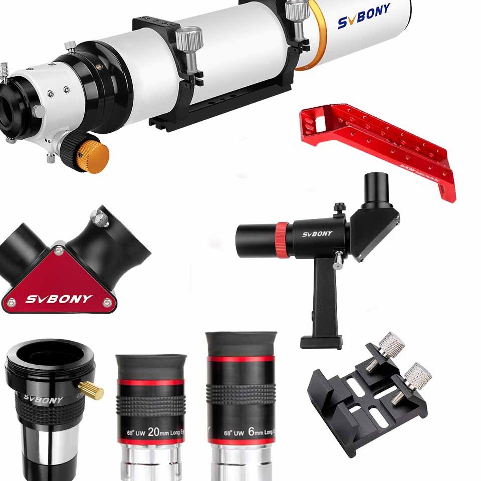 SV503 102ED f/7 Refractor Telescope Set for Astronomical Visual Observations