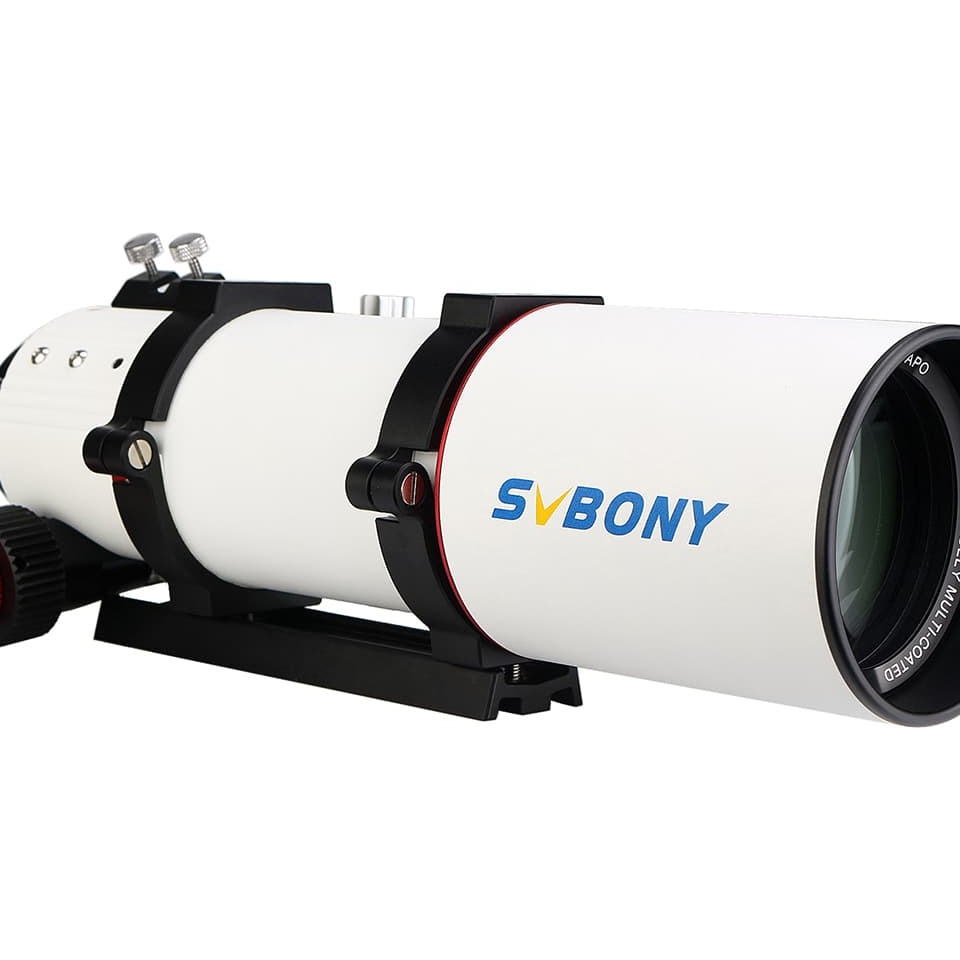 SVBONY SV550 APO Triplet Refractor 80mm F6 Telescope OTA For Deep Sky Astrophotography and Visual Observation