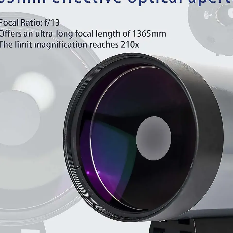SVBONY MK105 Telescope Maksutov Cassegrain OTA 105mm with 160mm Dovetail Plate for Planetary Visual and Photography