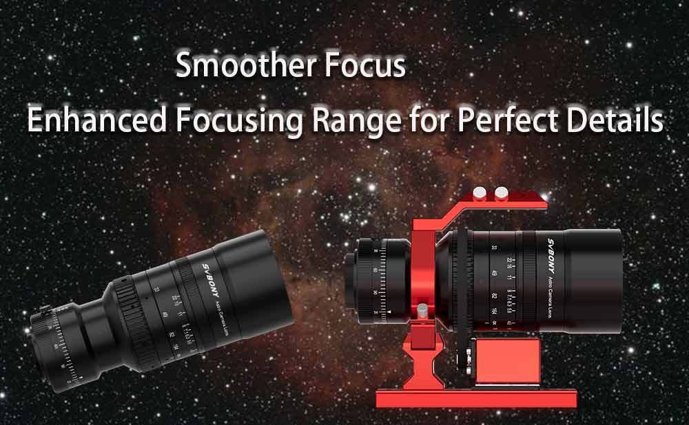 SV555 Telescope Focusing Travel Innovation - Smooth Focusing!