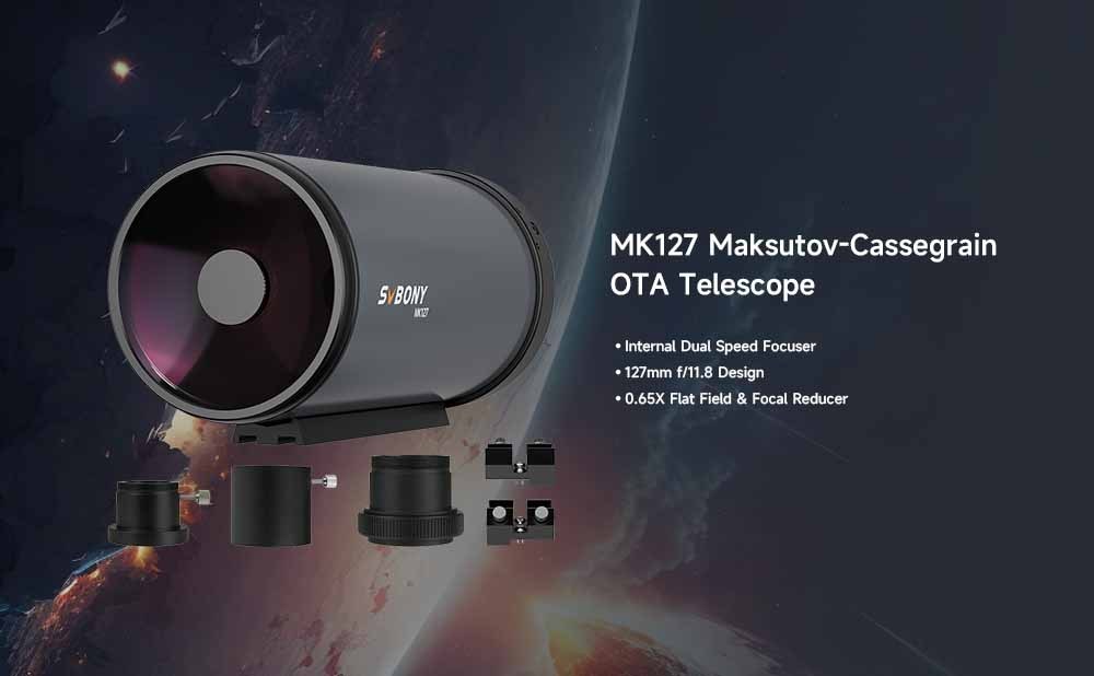 SVBONY MK127 Maksutov-Cassegrain Telescope OTA