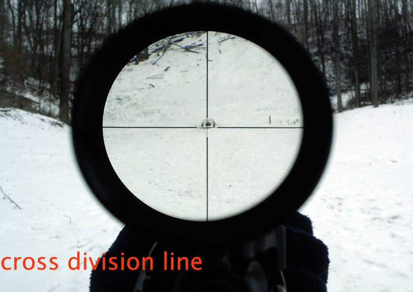 What does the parameter of The Rifle Scope mean?