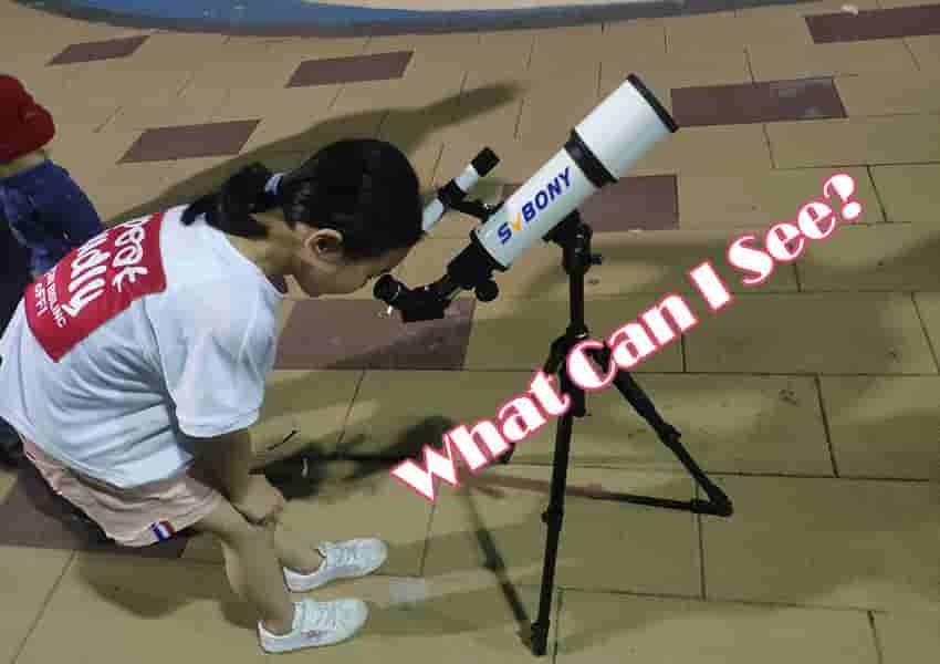 What Could be Seen Through Svbony SV501P Telescope