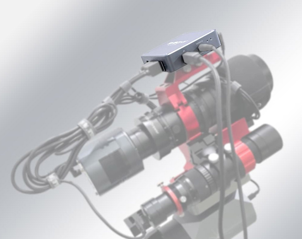 Astronomy photography equipment integrated setup