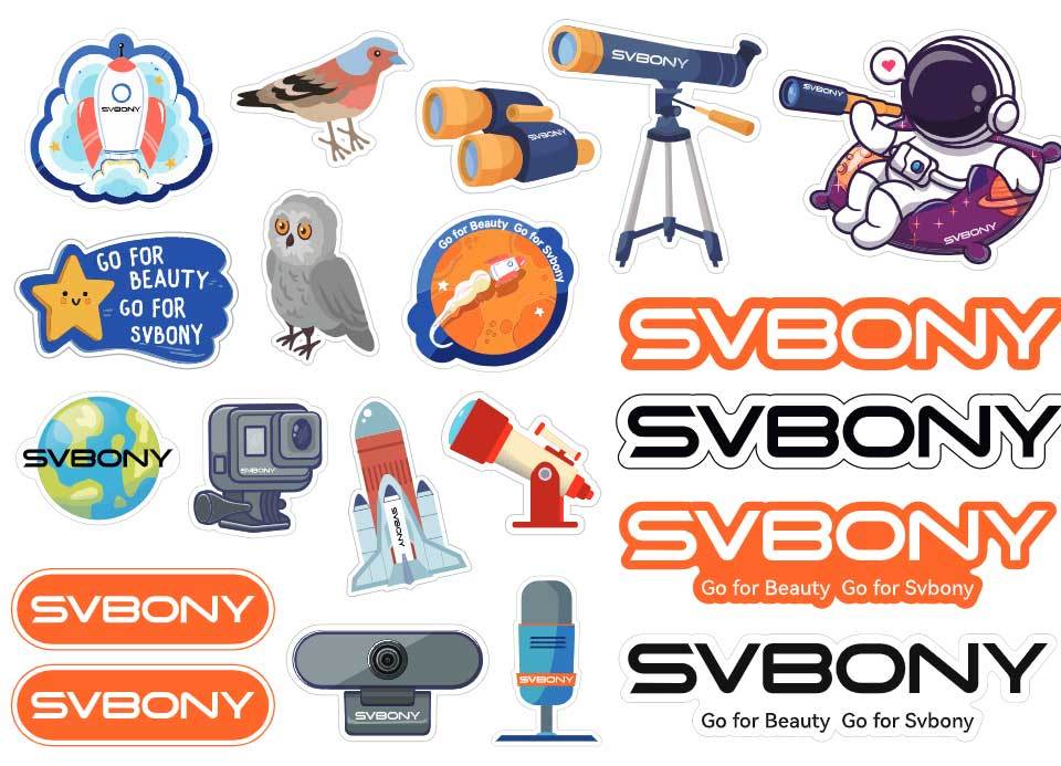 svbony exclusive stickers