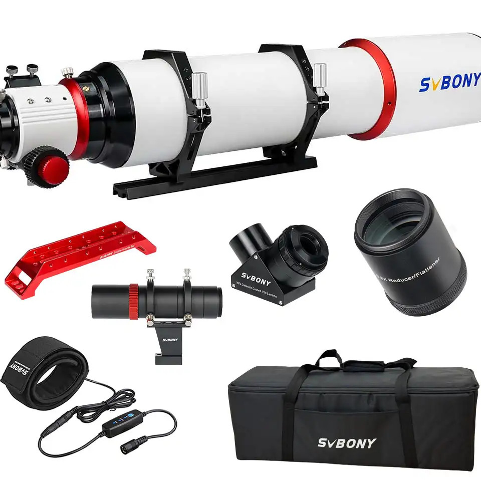 SV550 122 Triplet APO Telescope Set For Astronomical Visual Observation