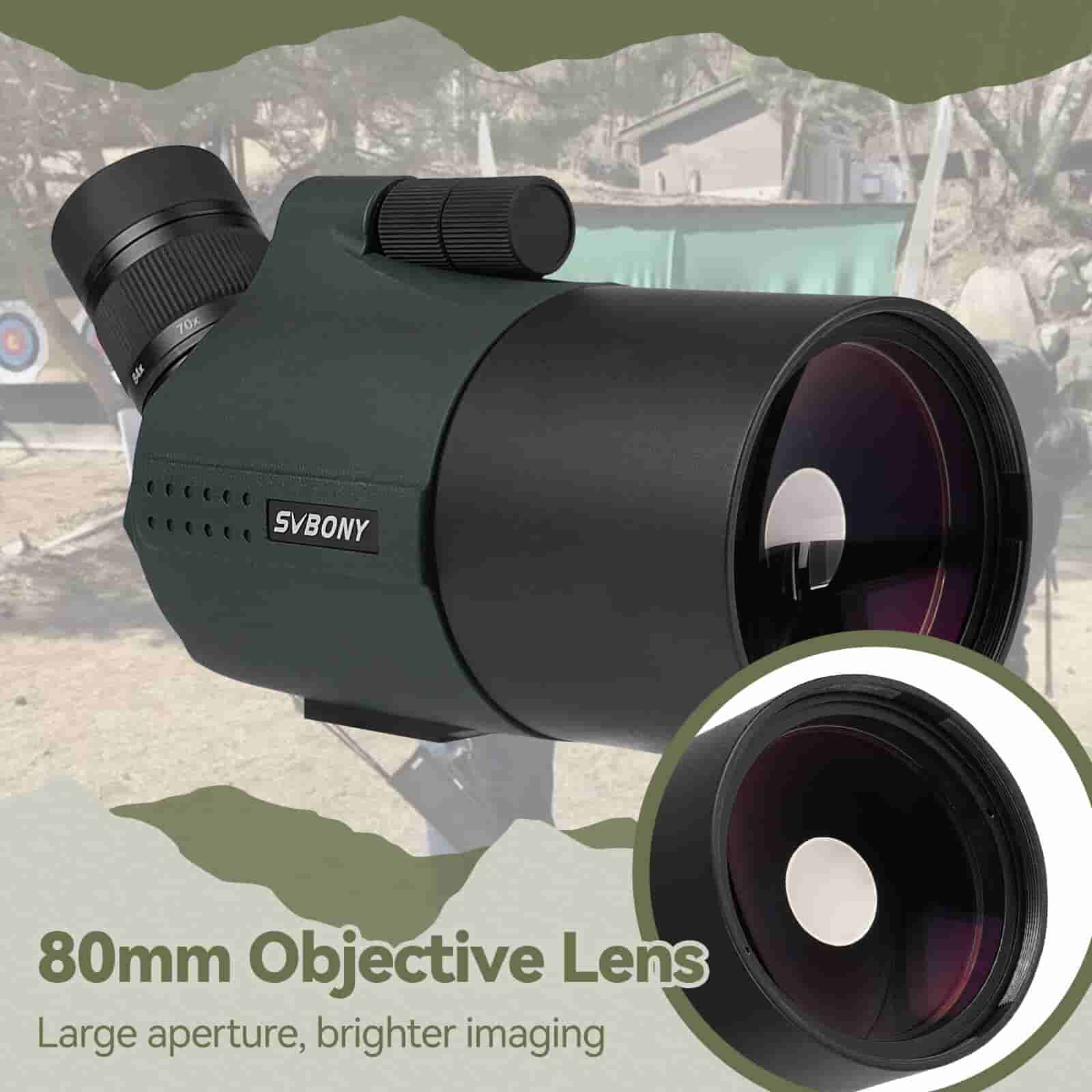 SV41 Pro 28-84x80 Mak Spotting Scope FMC Coating with Wifi Camera Birding
