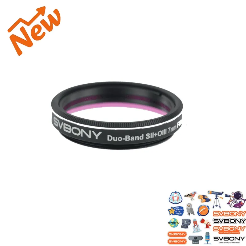 Narrowband Filter 7nm SII & OIII for astrophotography SV220 1.25inch SVBONY