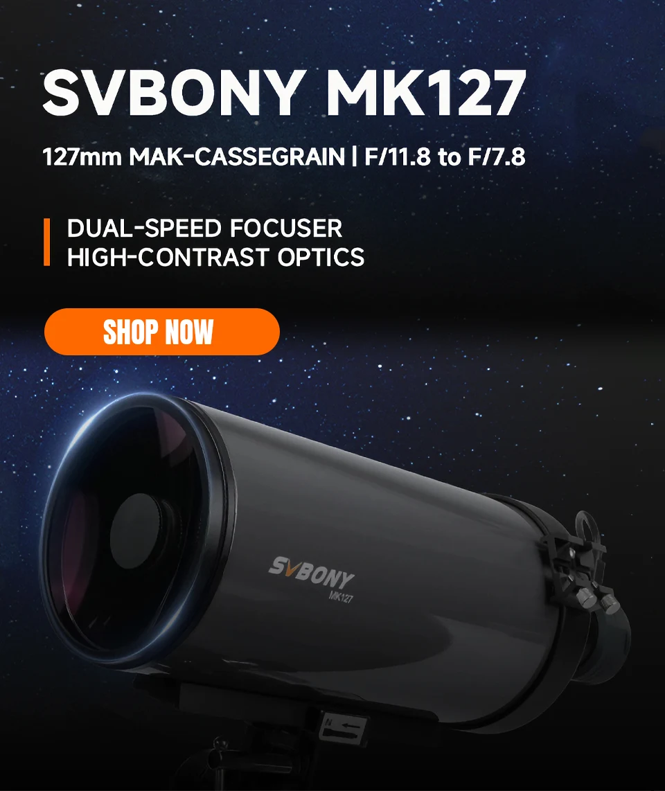 MK127 Maksutov Cassegrain Telescope OTA