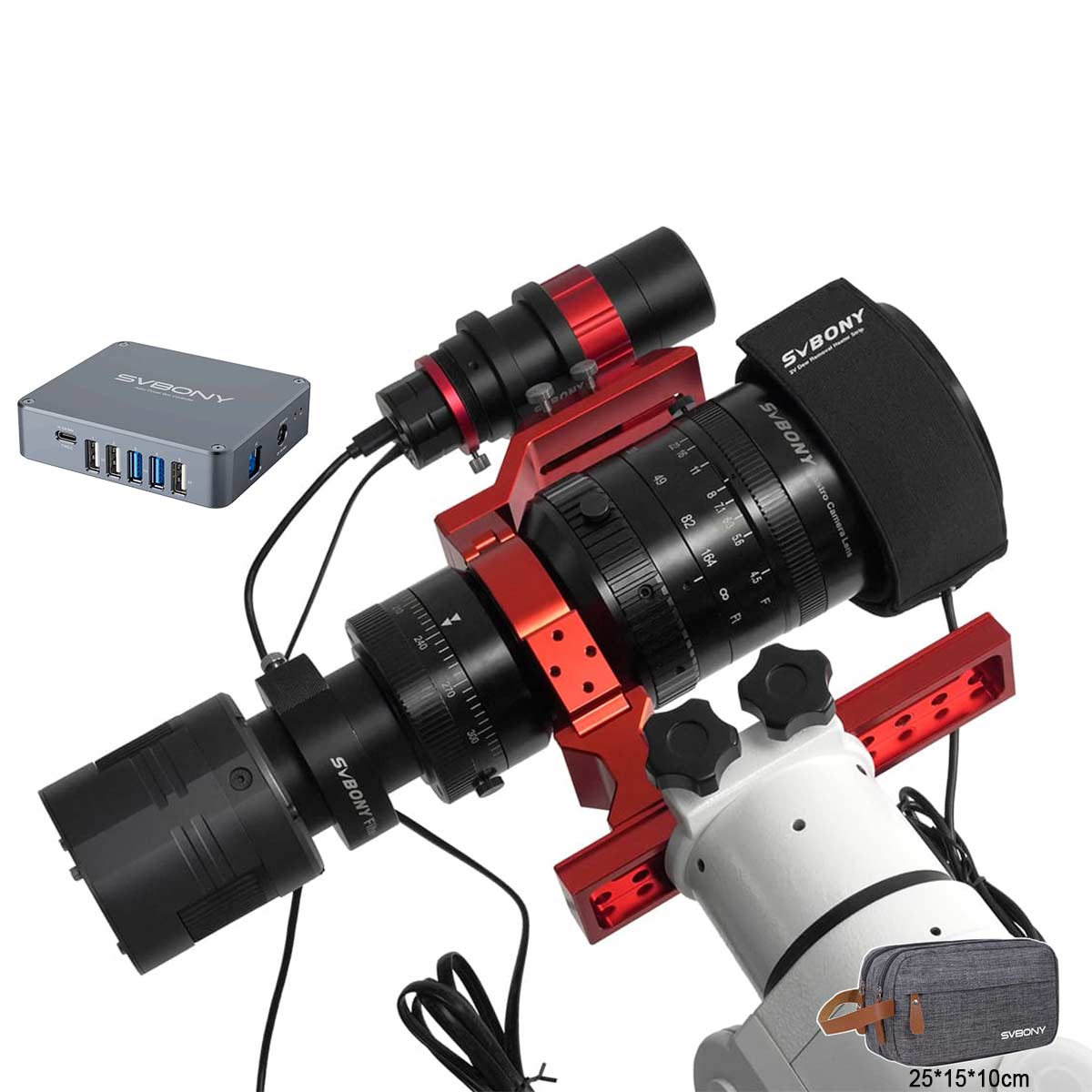 SV555 54mm f/4.5 APO Astrograph Set ,Full-Frame OTA & Filter Drawer for Deep Sky Astrophotography