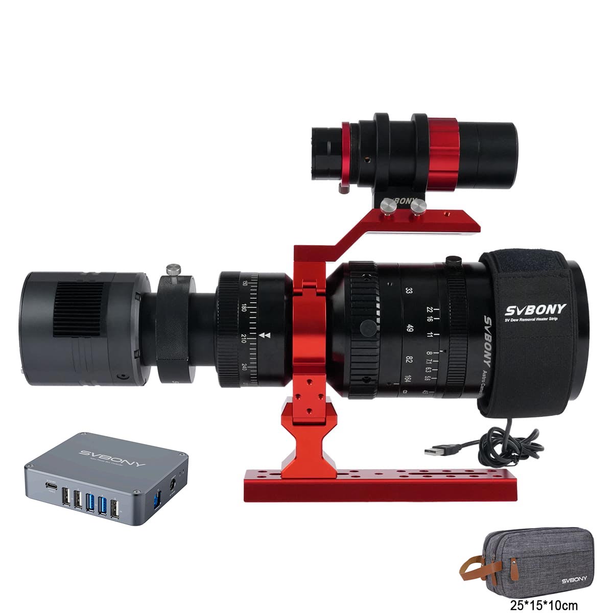 SV555 54mm f/4.5 APO Astrograph Set ,Full-Frame OTA & Filter Drawer for Deep Sky Astrophotography