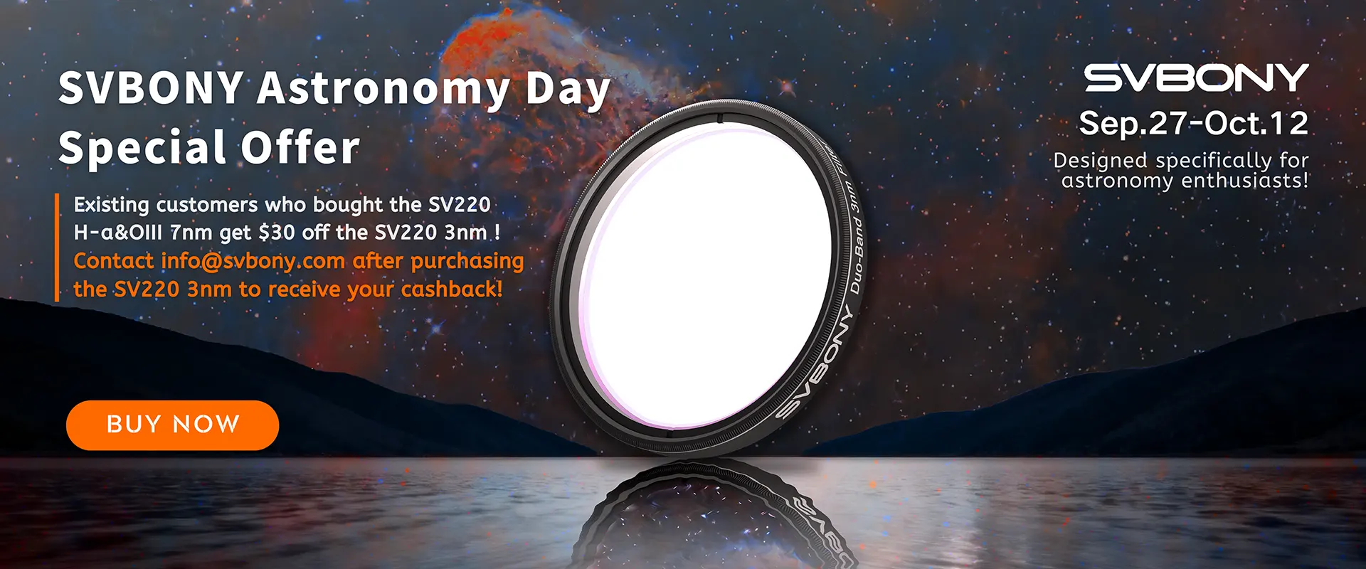 SVBONY Astronomy Day Special Offer!
