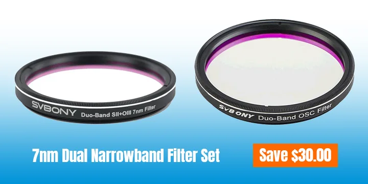 7nm Dual Narrowband Filter Set