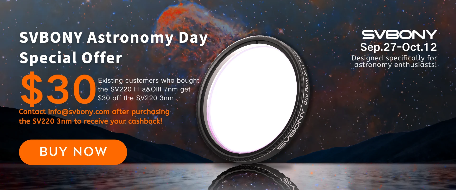 SVBONY Astronomy Day Special Offer!