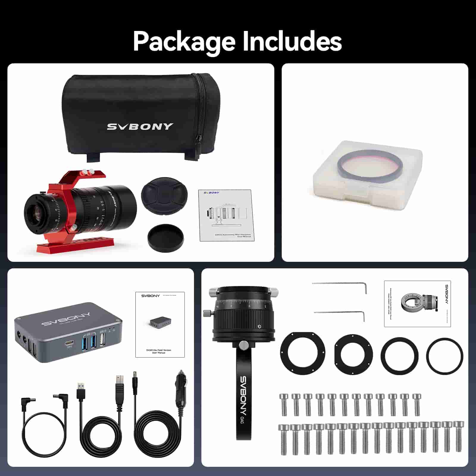 SV555 Deep Sky Photography - Precision Imaging Kit