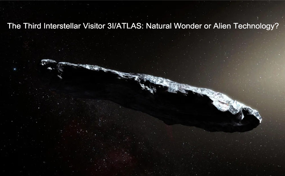 The Third Interstellar Visitor 3I/ATLAS: Natural Wonder or Alien Technology?