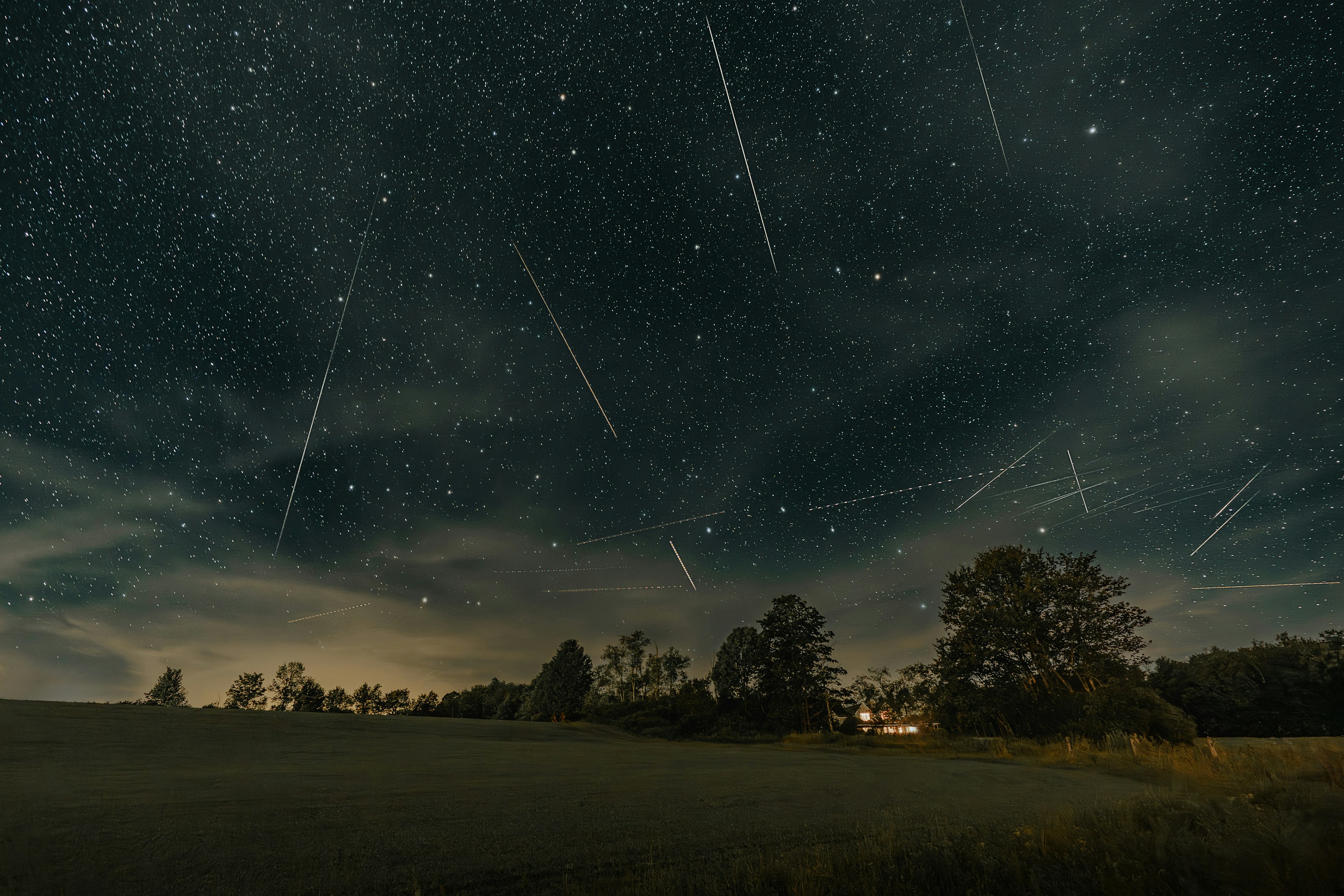 Perseid meteor shower