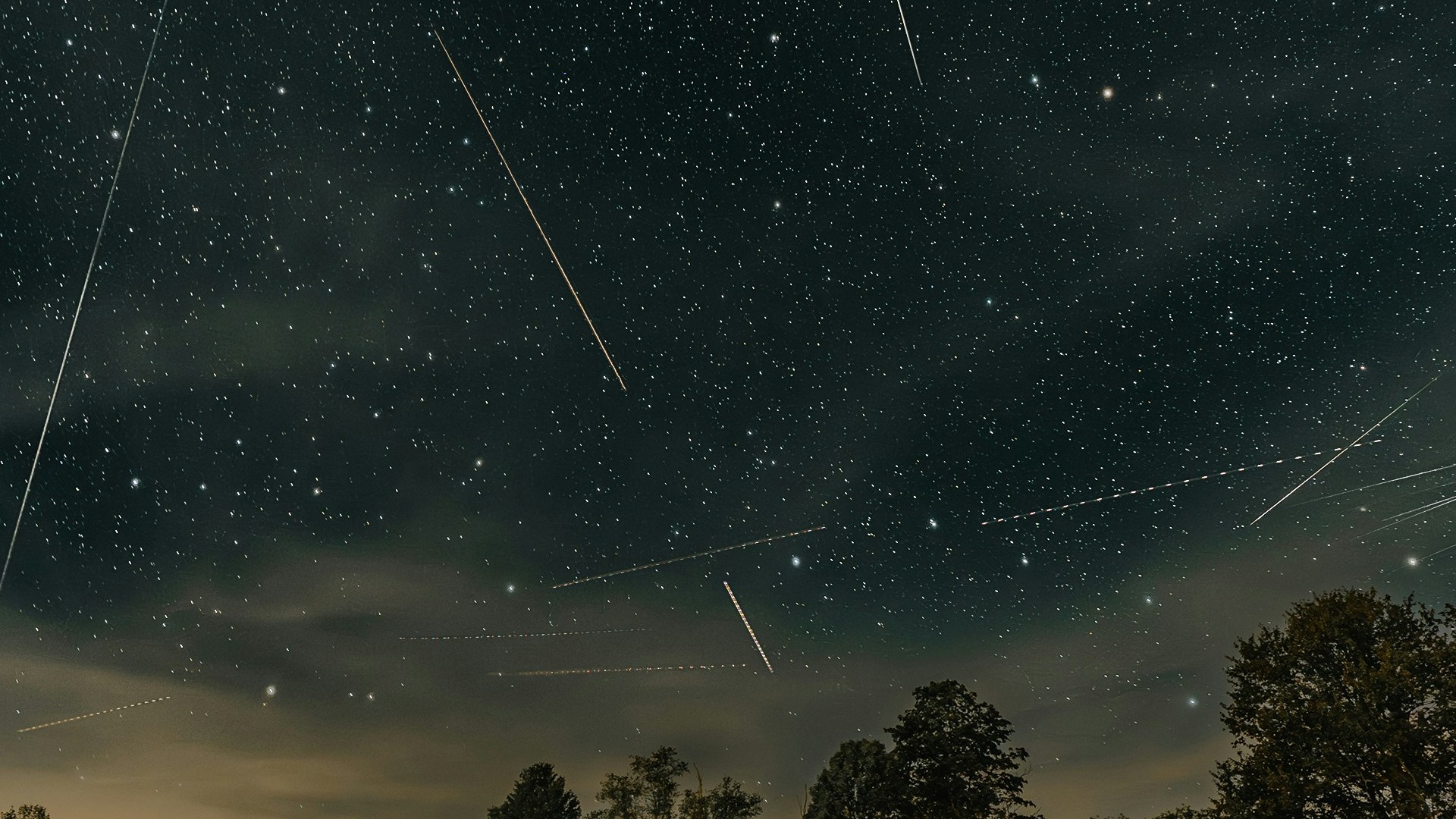 Perseid meteor shower