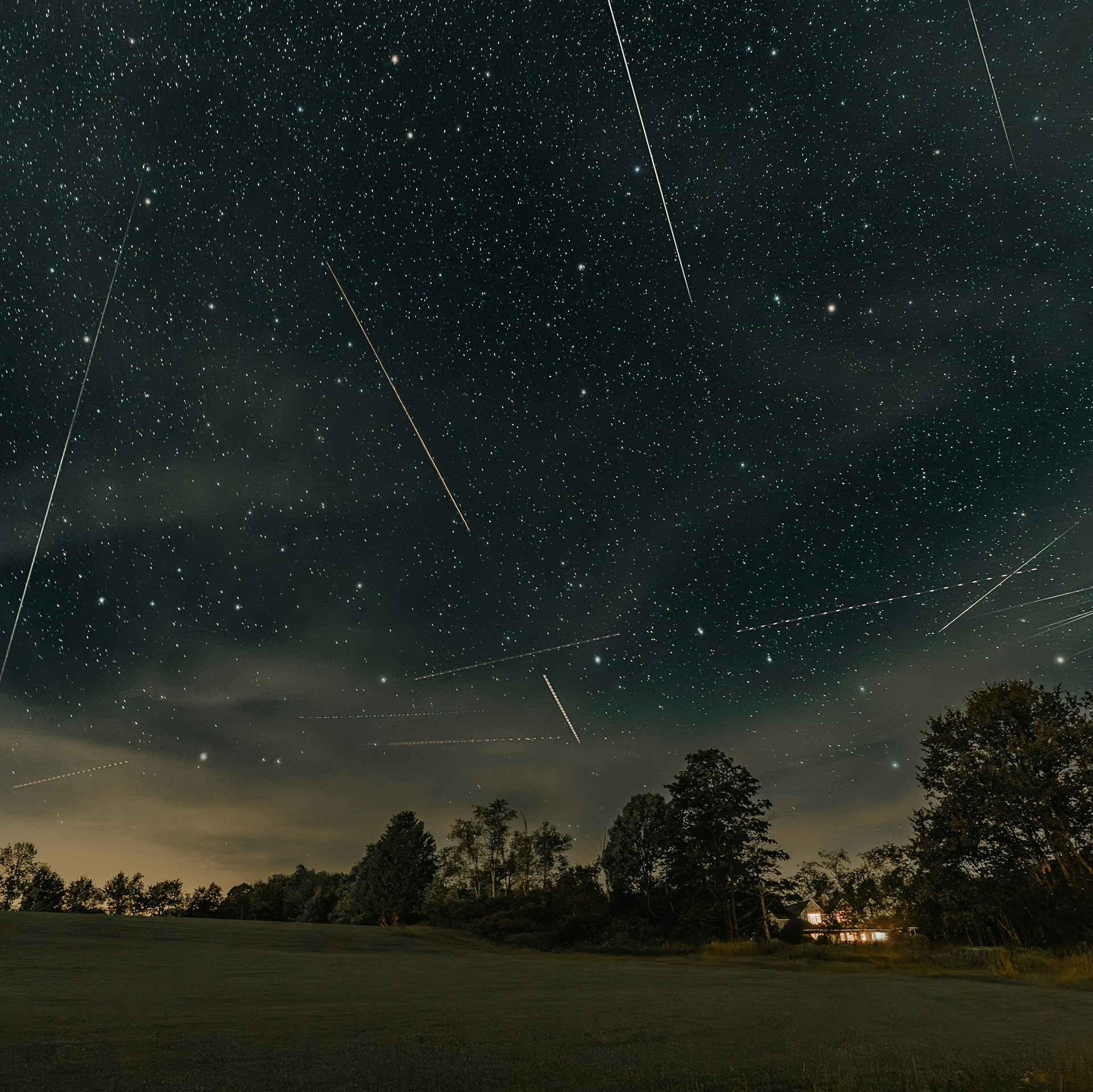 Perseid meteor shower