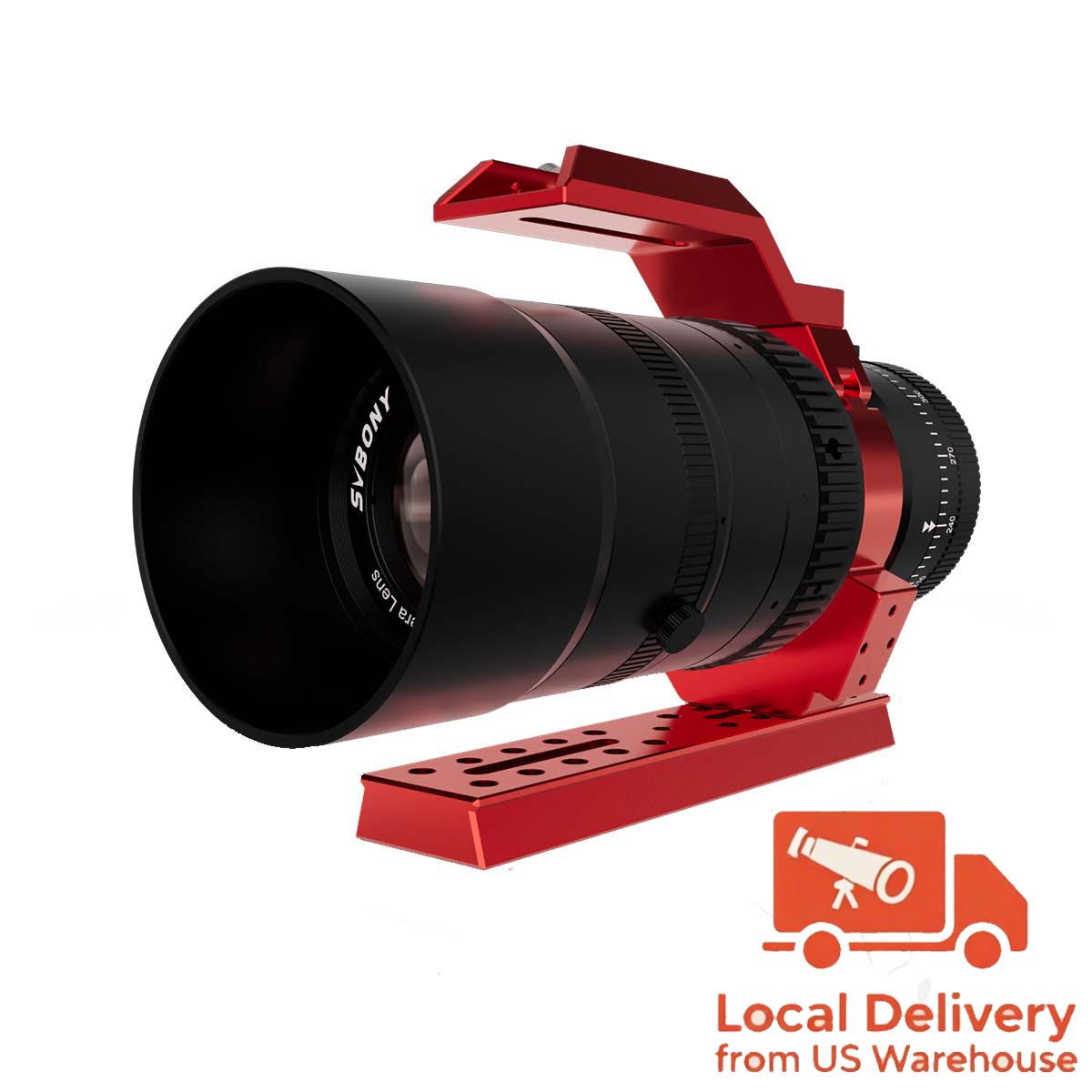 Lightweight apo astrograph, capturing the vast starry sky