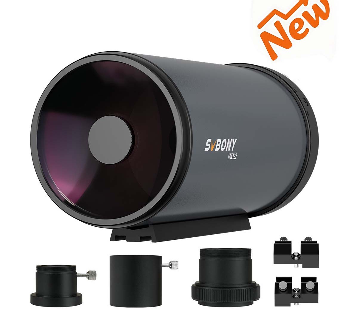 Long-focal-length Mak-type telescope, ideal for planetary observation