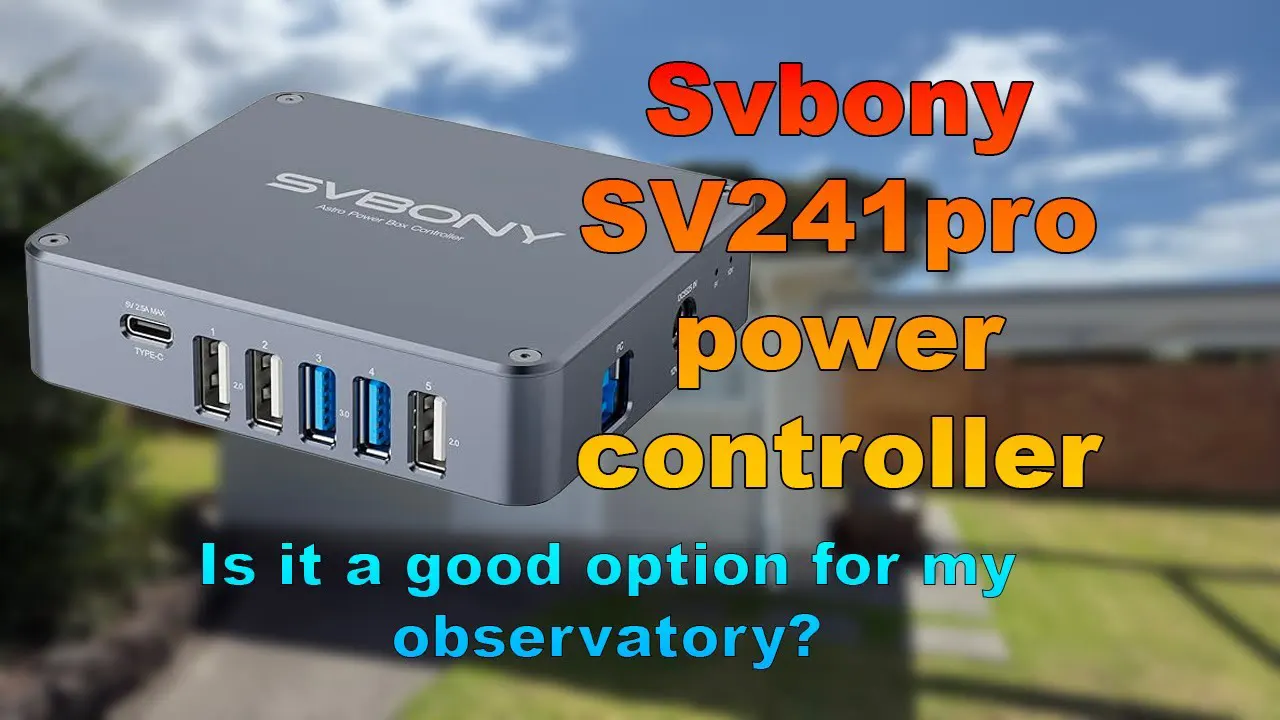 Review of the new SV241pro Power Controller from Svbony