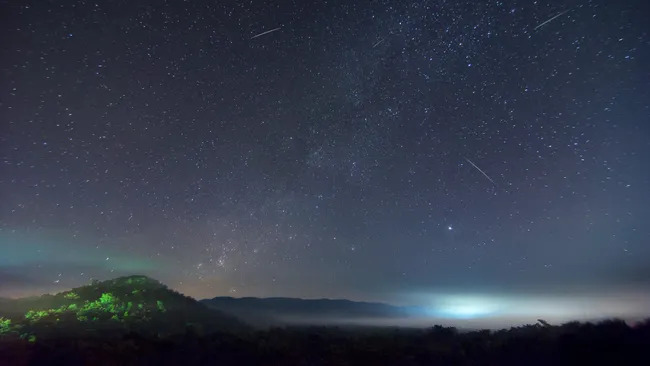 leonid meteor shower
