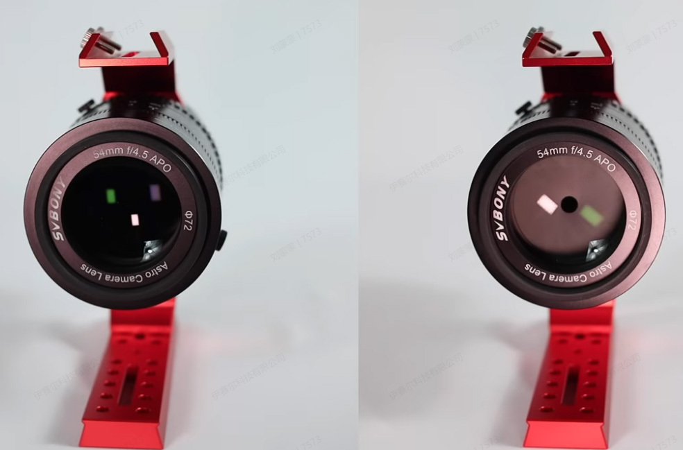 variable aperture from f4.5 to f22