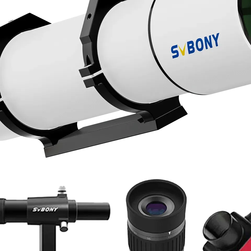 SV48P Achromatic Refractor Telescope Set for Visual Observation