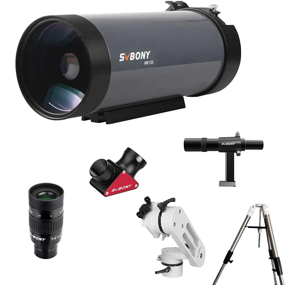 MK105 Portable Telescope Set for Planets Moon Observation
