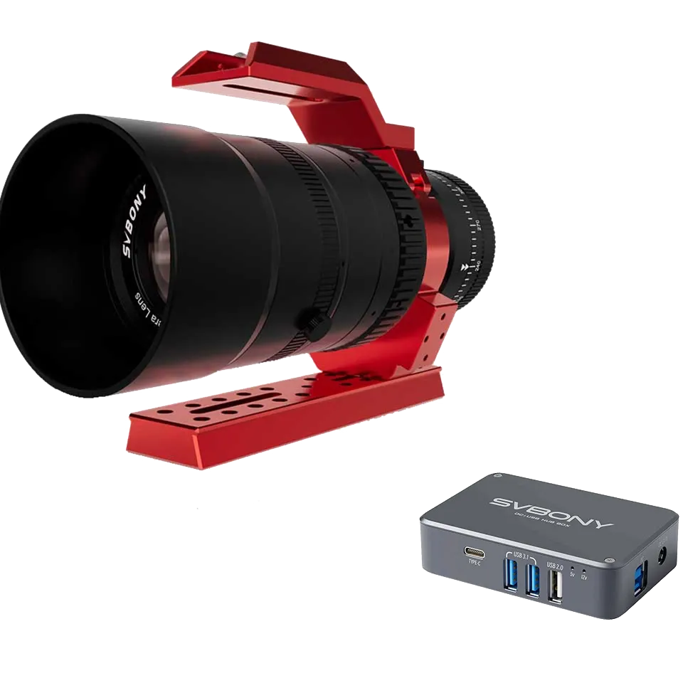 SV555 Astrograph Telescope APO Petzval Telephoto Lens 54mm f/4.5 W/ SV241 PowerBox