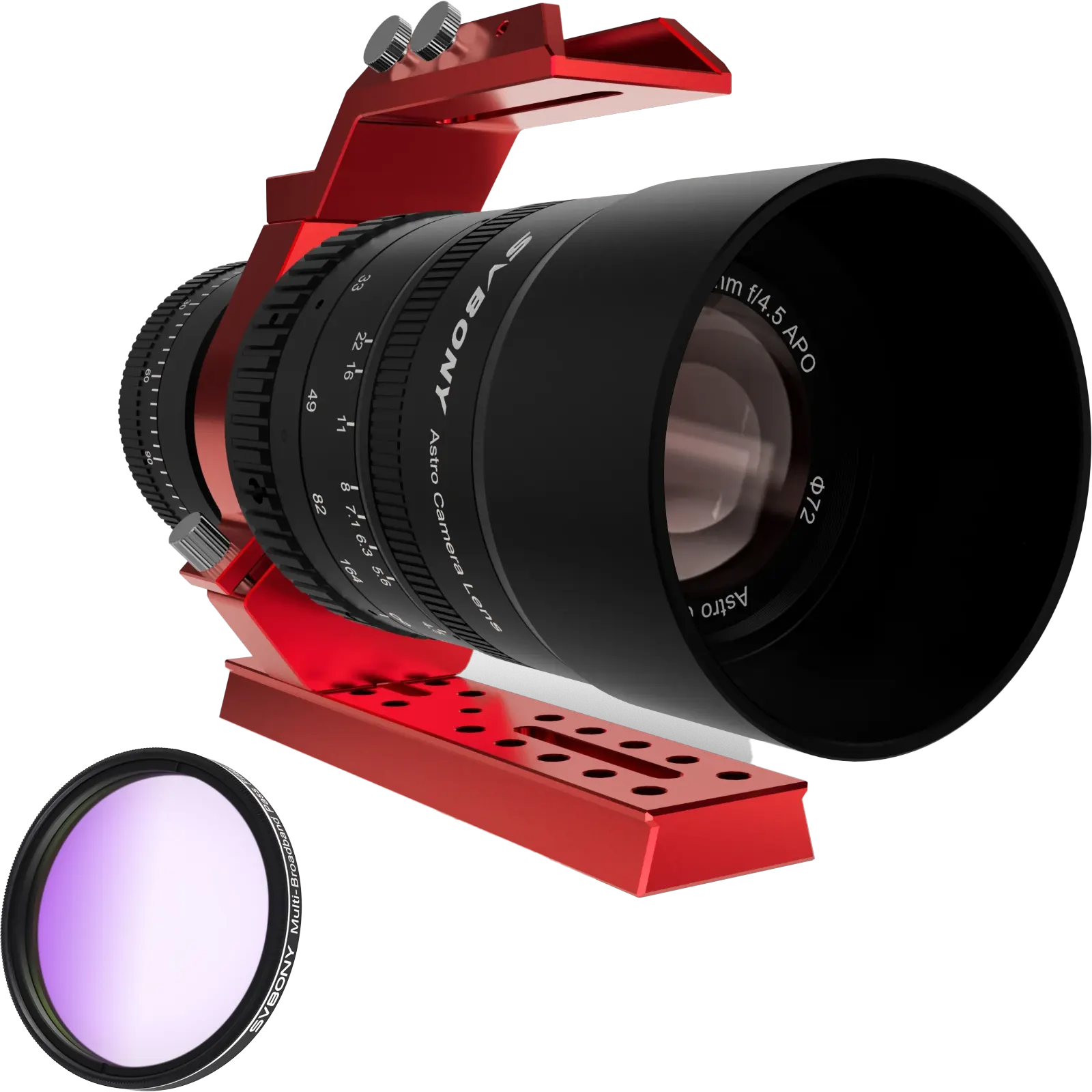 SV555 Astrograph APO Telescope - SV260 Multi-bandpass Filter Set for Deep-sky and Comet Photography