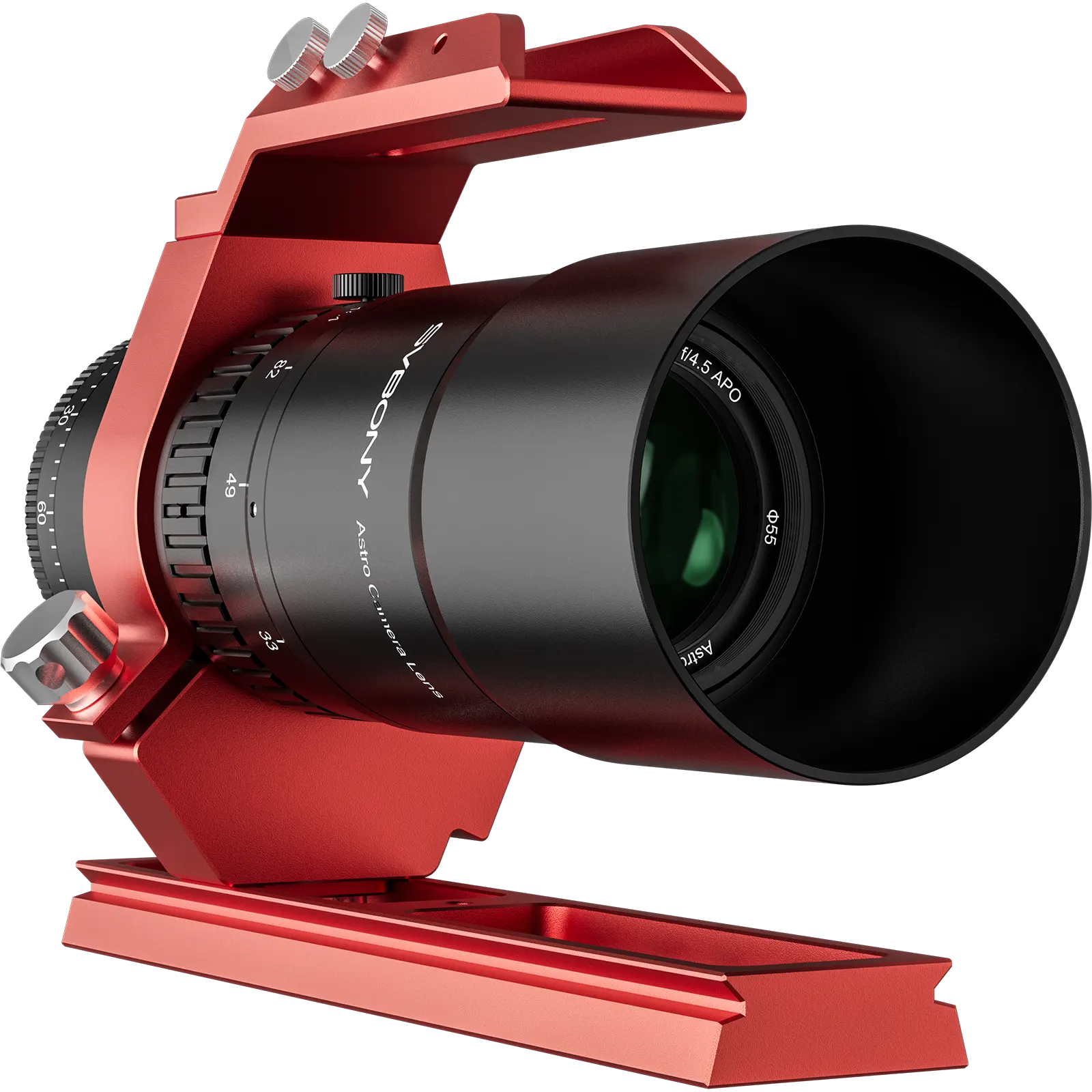 F/4.5 45mm Petzval APO Lens with Native Flat Field | 3G5E Design Optimized for Deep Sky & Astronomy | SVBONY SV545