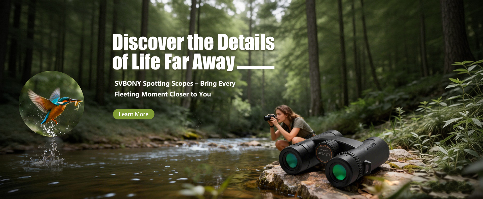 Discover the details of life far away