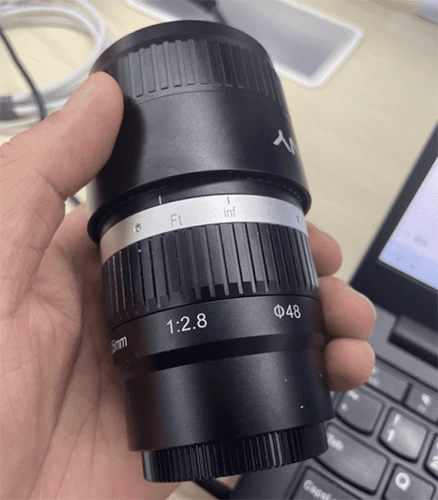 SV535 fits comfortably in the palm of your hand.