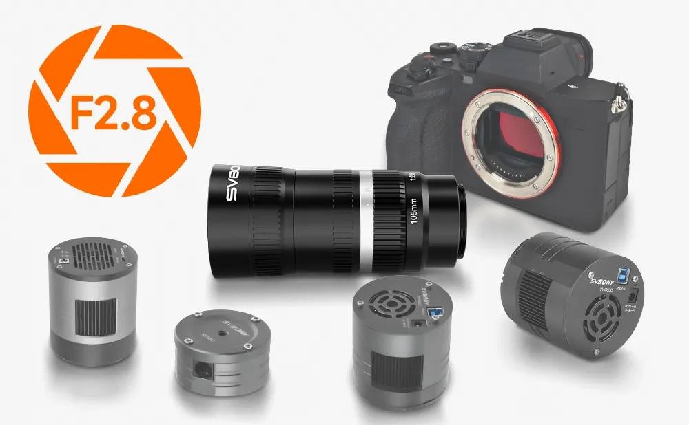 SV535 F2.8 APO Astro Camera Lense Performance Review