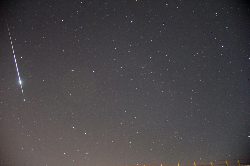Quadrantid meteor shower photos.