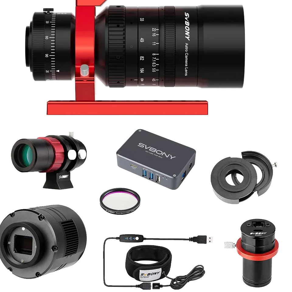 SV555 54mm f/4.5 APO Astrograph Set for Deep Sky Astrophotography