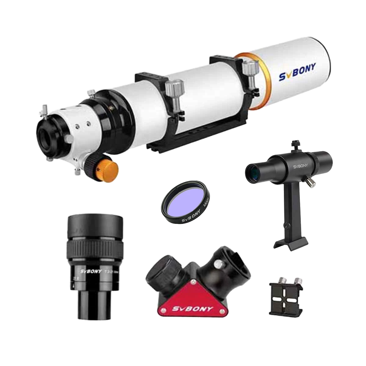 SV503 80/102ED F7 Refractor Telescope Set For Lunar Eclipse Viewing